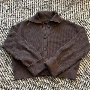 Quince Brown Women's Cardigan Sweater
